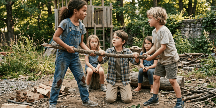 A psicologia diz que crianças que cresceram resolvendo conflitos sem tecnologia desenvolveram mais inteligência emocional