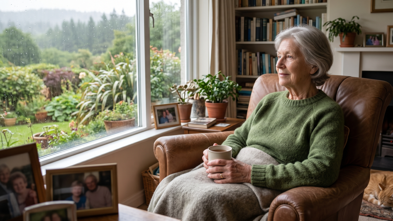 O traço que mais ajuda algumas pessoas a envelhecer bem não é ter uma família grande ou uma vida social agitada, é saber ficar sozinhas sem transformar o silêncio em castigo, e muita gente percebe isso tarde demais