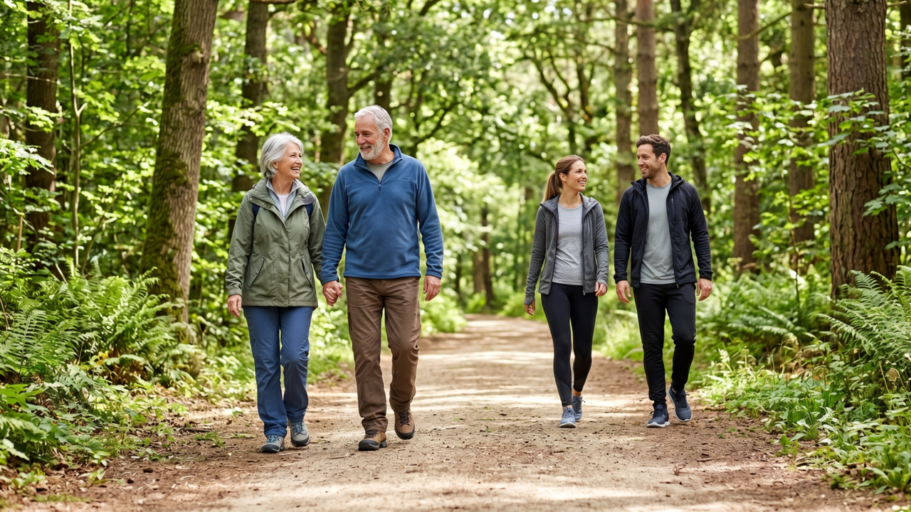 Pessoas que caminham todos os dias tendem a ter melhor saúde cardiovascular e menos risco de doenças ao longo do tempo