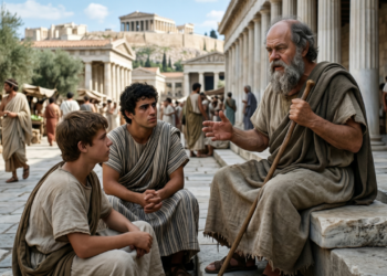 Citação do dia do filósofo grego Sócrates: “O amigo deve ser como o dinheiro; antes de precisar dele, é preciso conhecer seu valor.”