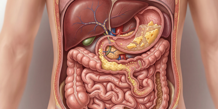 O que o queijo faz no intestino e no fígado