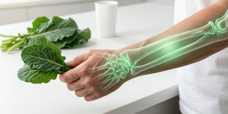 A folha pouco valorizada que tem mais cálcio que o leite e pode fortalecer seus ossos naturalmente