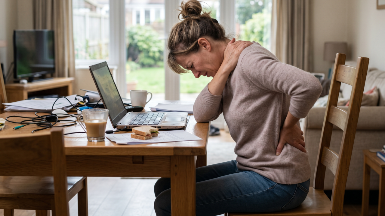Alongamentos rápidos que corrigem a postura e diminuem dores nas costas sem sair de casa