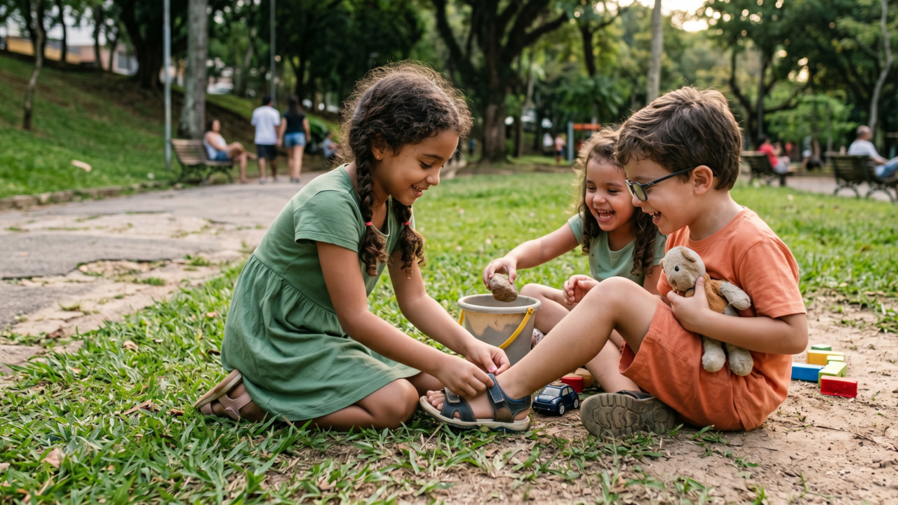 Estudos revelam que crianças que cuidavam dos outros cedo não perderam a infância, elas desenvolveram empatia acima da média