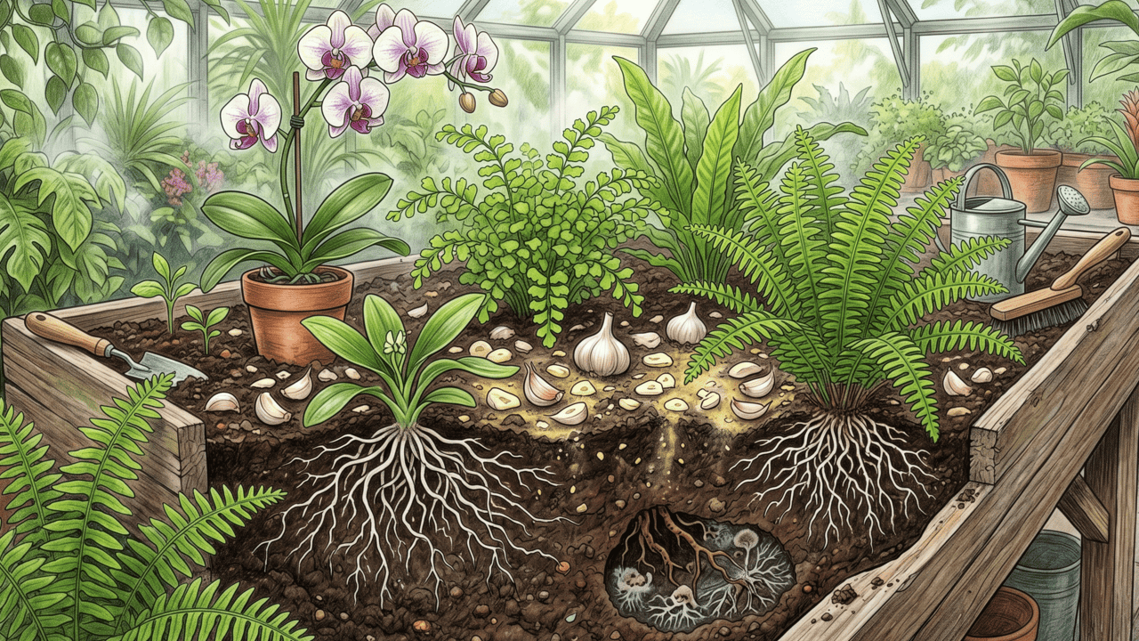 Poucos sabem por que colocam alho perto dos vasos e para que serve no dia a dia