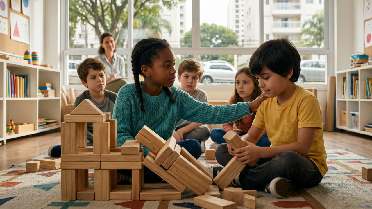 Estudos mostram que crianças que amadureceram cedo não perderam a leveza, elas desenvolveram inteligência emocional antes da maioria