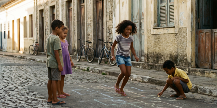 Estudos mostram que crianças que brincavam ao ar livre estavam desenvolvendo maior inteligência emocional