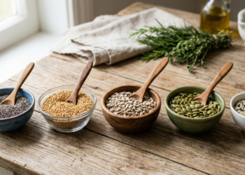 5 sementes que podem ajudar a controlar a pressão arterial naturalmente e que nutricionistas recomendam incluir na rotina diária