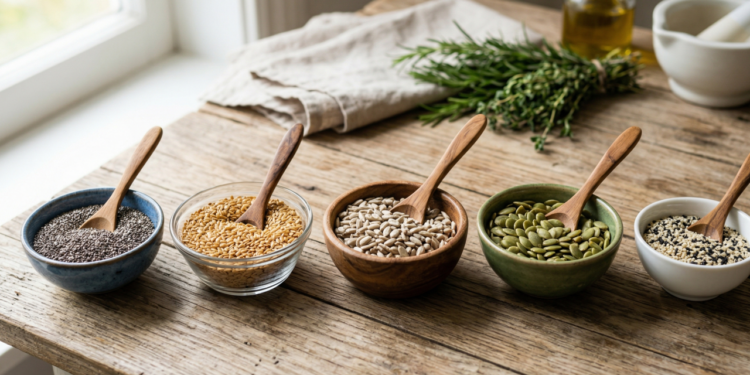 5 sementes que podem ajudar a controlar a pressão arterial naturalmente e que nutricionistas recomendam incluir na rotina diária