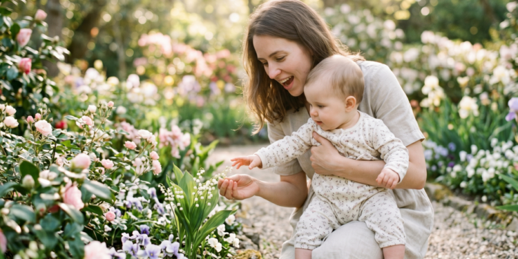 Nomes femininos inspirados em flores delicadas que estão encantando pais em 2026