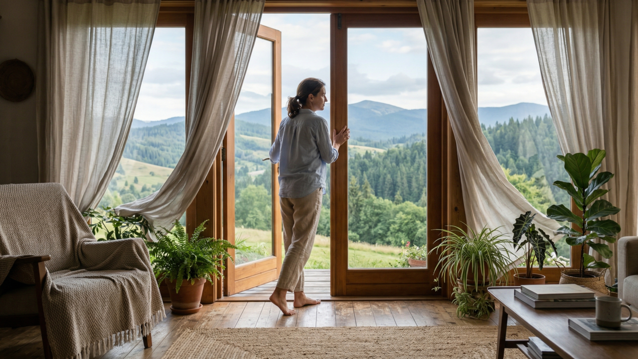 Poucas pessoas sabem por que abrir as janelas logo cedo pode melhorar a qualidade do ar dentro de casa