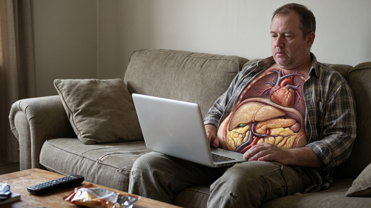 O hábito diário de ficar sentado por horas que prejudica mais o coração do que fumar