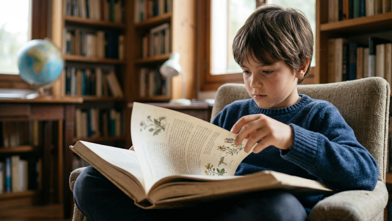 Estudos mostram que crianças que liam livros físicos com frequência estavam fortalecendo o que hoje é conhecido como foco profundo