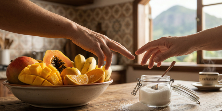 A diferença entre açúcar natural e refinado que muda totalmente sua alimentação