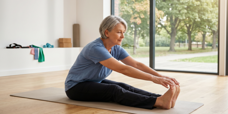 Educadores físicos explicam: depois dos 55 anos é importante alongar o corpo todos os dias, manter mobilidade das articulações, evitar rigidez e reduzir dores