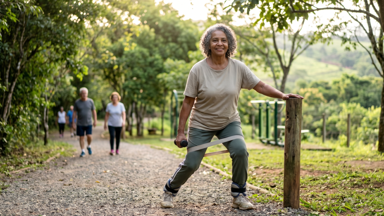 Os exercícios que mais ajudam a recuperar o fôlego e a disposição de quem cansou até de tarefas simples depois de muito tempo parado