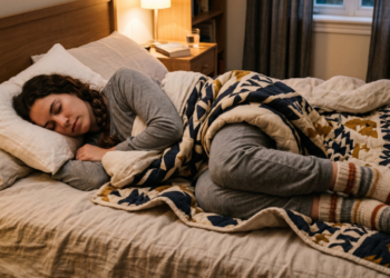 Qual é o significado quando uma pessoa dorme de meias