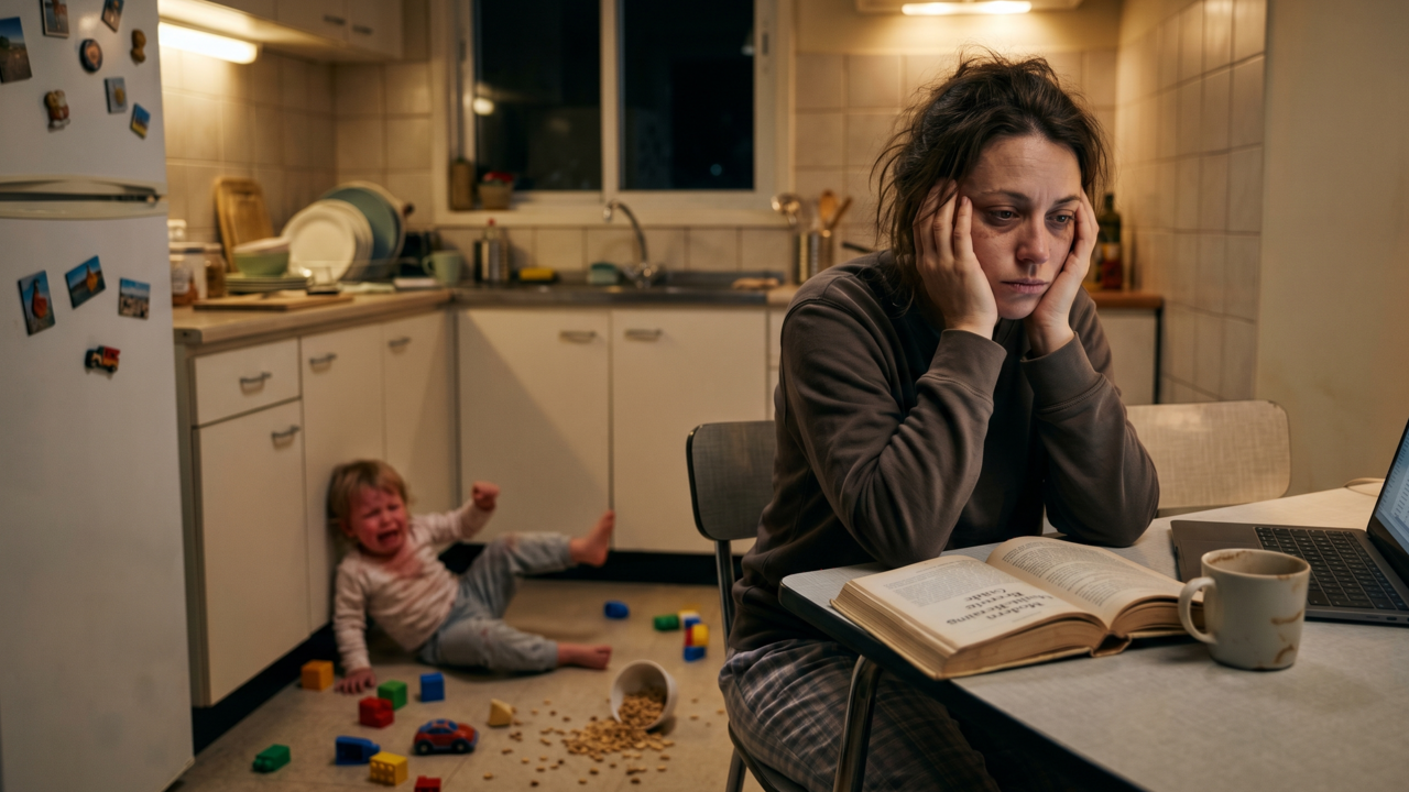 Pais expostos a mais conteúdos sobre criação respeitosa, regulação emocional e disciplina positiva do que qualquer geração anterior ainda relatam explosões de culpa depois de perder a paciência com os filhos, e essa contradição mostra como conhecer a teoria não impede o colapso de quem está exausto