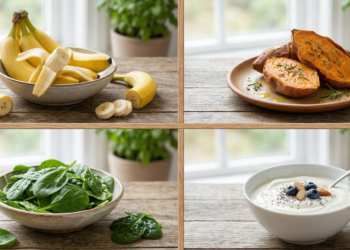 4 alimentos ricos em potássio que ajudam a equilibrar a pressão arterial de forma natural e são fáceis de incluir no dia a dia