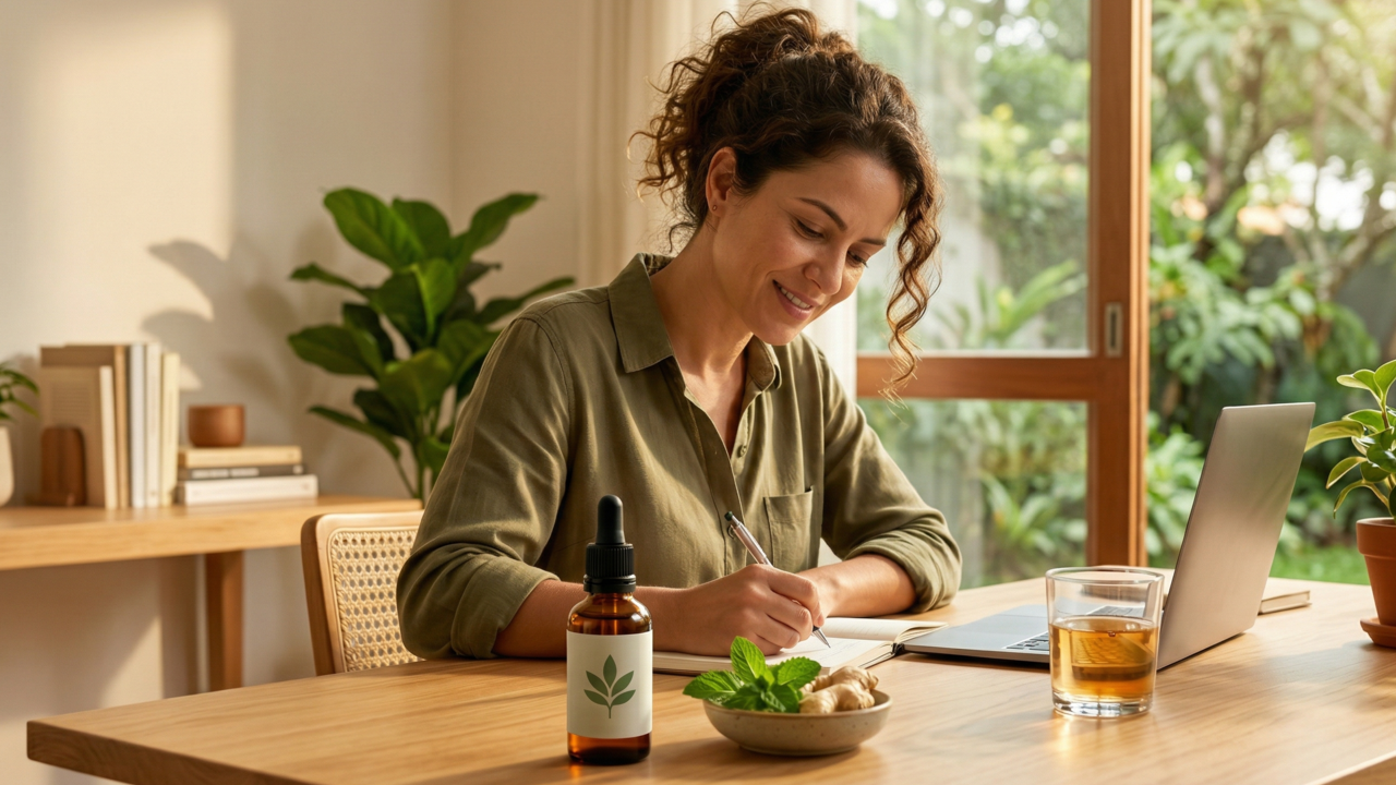 A erva digestiva que está sendo usada para aliviar o inchaço e apoiar a saúde do fígado