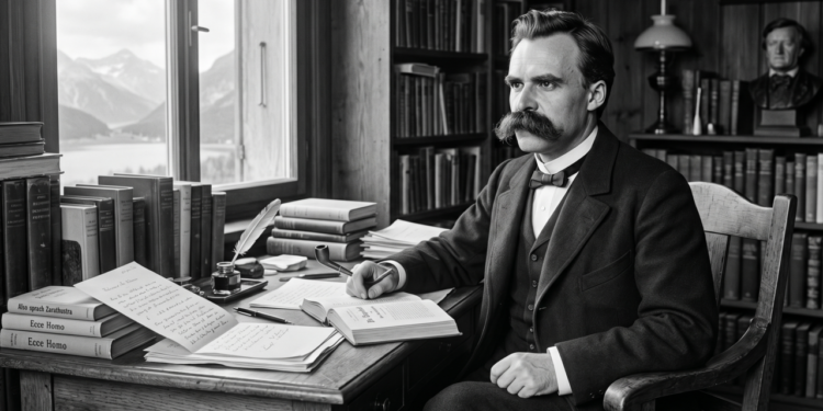Citação do dia do filósofo Friedrich Nietzsche: “Aquilo que se faz por amor está sempre além do bem e do mal.”