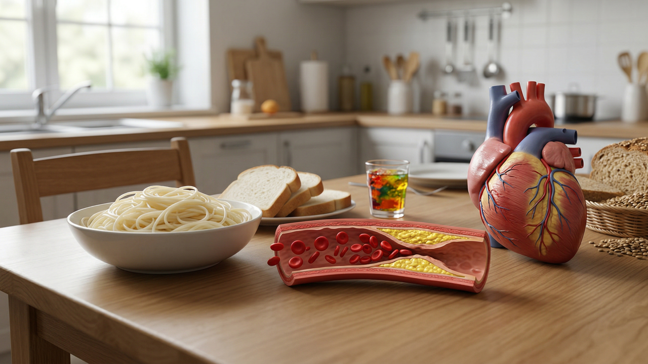 O que o pão branco faz no intestino e na saúde cardiovascular