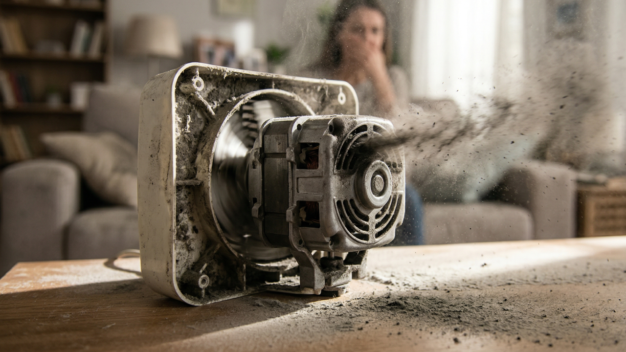 Como tirar poeira do ventilador em 5 minutos sem espalhar sujeira pela casa, usando apenas uma fronha