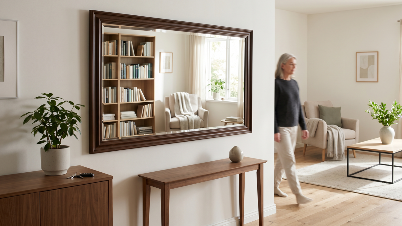 O lugar da casa onde você nunca deve colocar um espelho de acordo com o Feng Shui