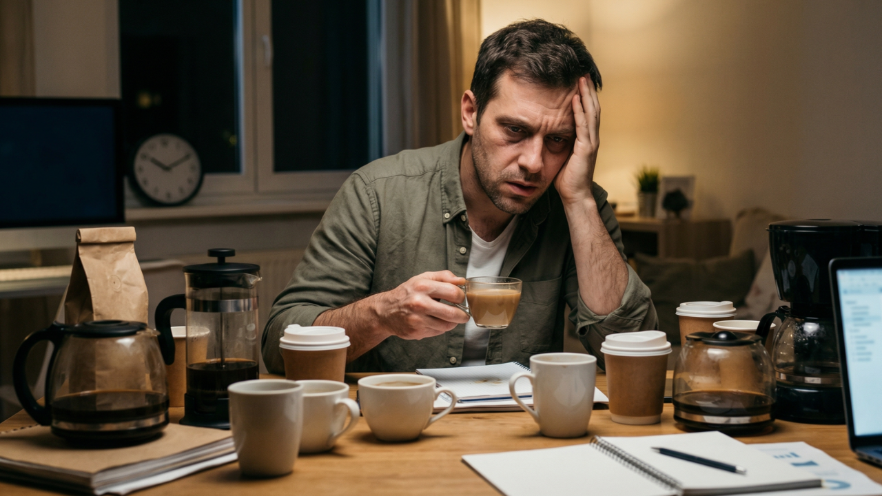O que o café faz no intestino e no sistema nervoso