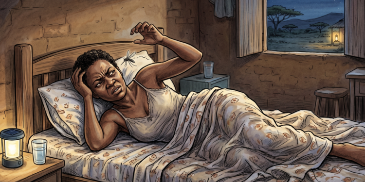 Provérbio africano do dia: “Se você acha que é pequeno demais para fazer diferença, tente dormir com um mosquito.”