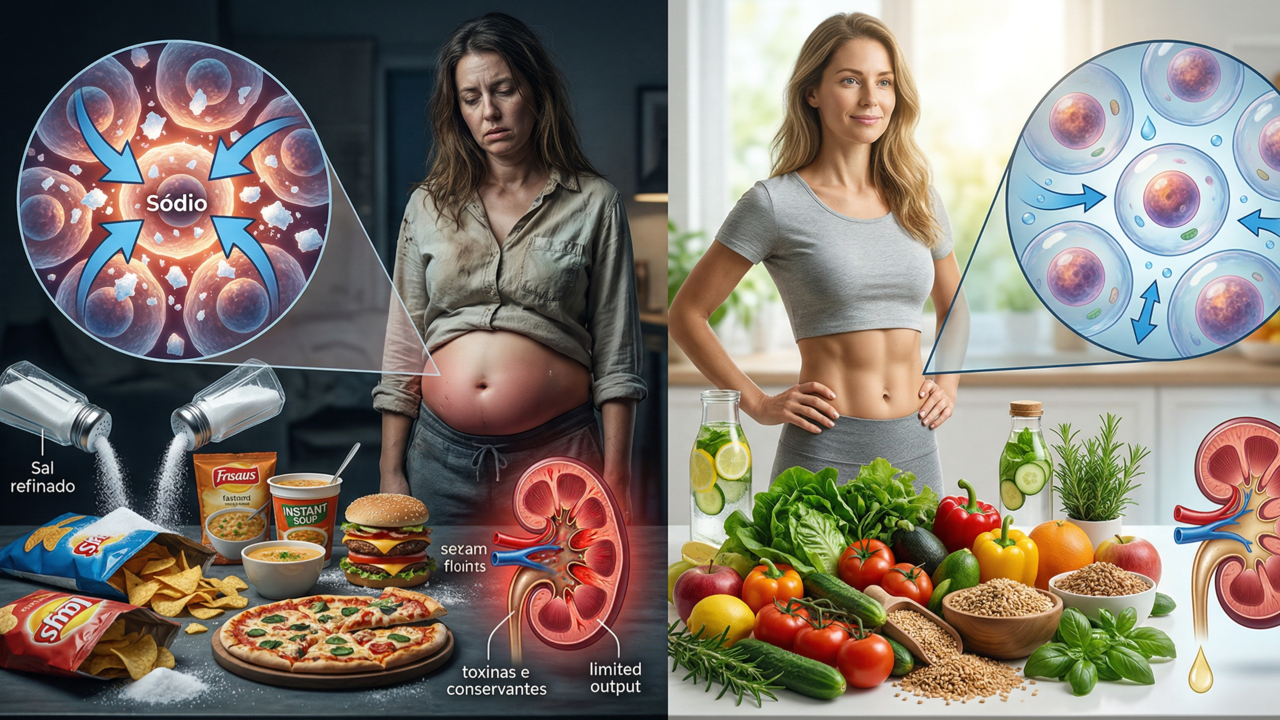 Nutricionista funcional explica: “Reduzir o inchaço abdominal não começa com remédios, começa com ajustes simples na alimentação diária”