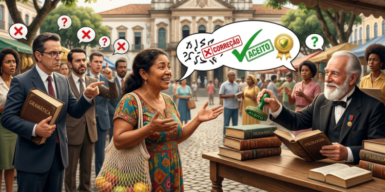 A expressão popular que muitos consideram errada, mas é aceita pela gramática normativa