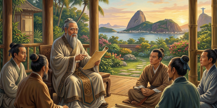 Frase de hoje, Confúcio: "Não importa quão devagar você vá, desde que não pare."