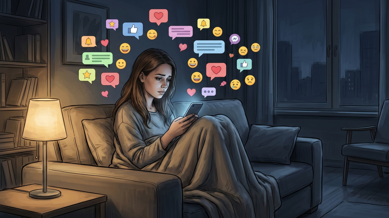 Nem todo mundo que manda memes o dia inteiro está apenas brincando. Alguns usam o humor como a forma mais segura de continuar presentes sem precisar dizer que estão se sentindo sozinhos