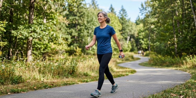Quanto tempo você deveria levar para caminhar 1 km, de acordo com a sua idade
