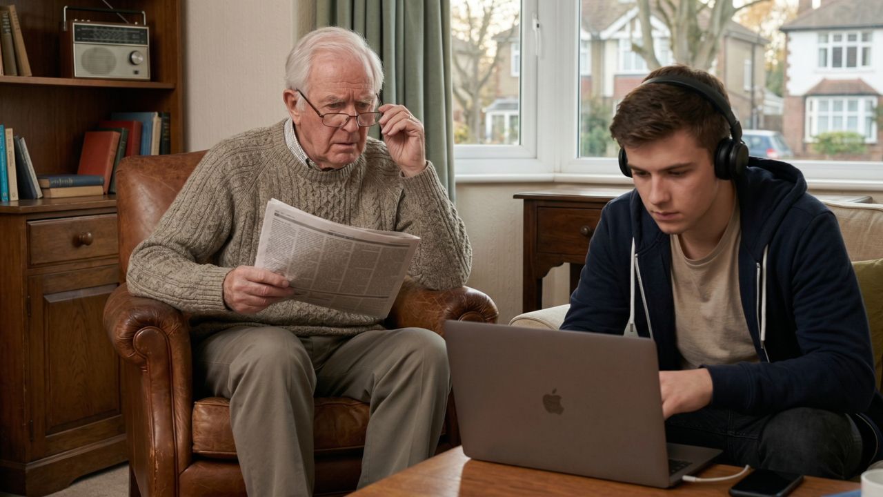 Há avós que não compreendem certas escolhas dos filhos e netos, e não é desinteresse, é o choque entre gerações criadas em realidades diferentes