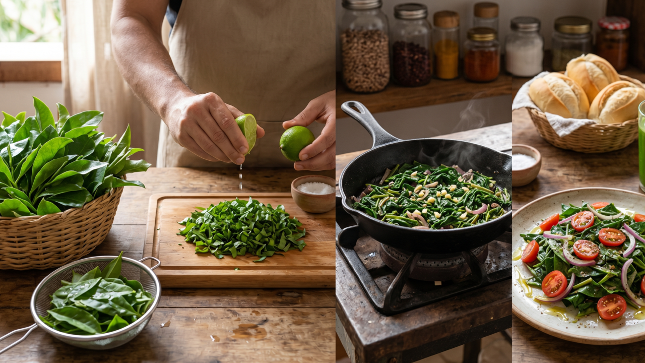 A folha pouco consumida que tem mais ferro que muitas verduras comuns e ajuda a combater o cansaço