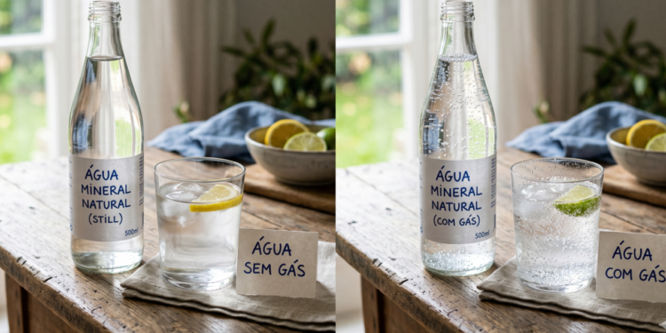Água com gás ou água sem gás? Essa é a melhor escolha para quem quer reduzir o inchaço