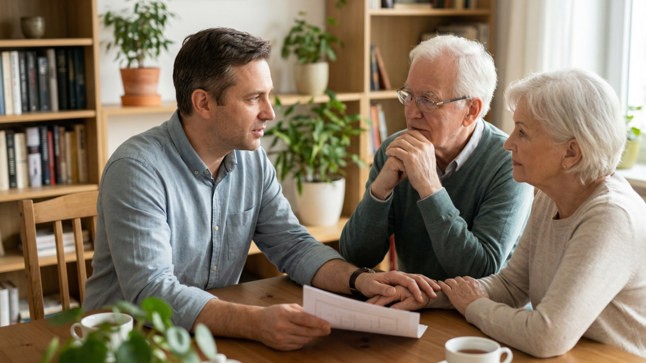 A coisa mais dolorosa de ver seus pais envelhecerem não é a fragilidade no corpo. É o momento em que eles começam a pedir sua opinião como se fosse orientação