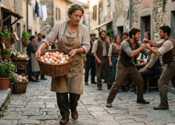 Provérbio do dia: “Quem carrega ovos não arruma briga no caminho.”