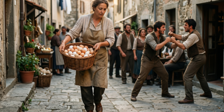 Provérbio do dia: “Quem carrega ovos não arruma briga no caminho.”