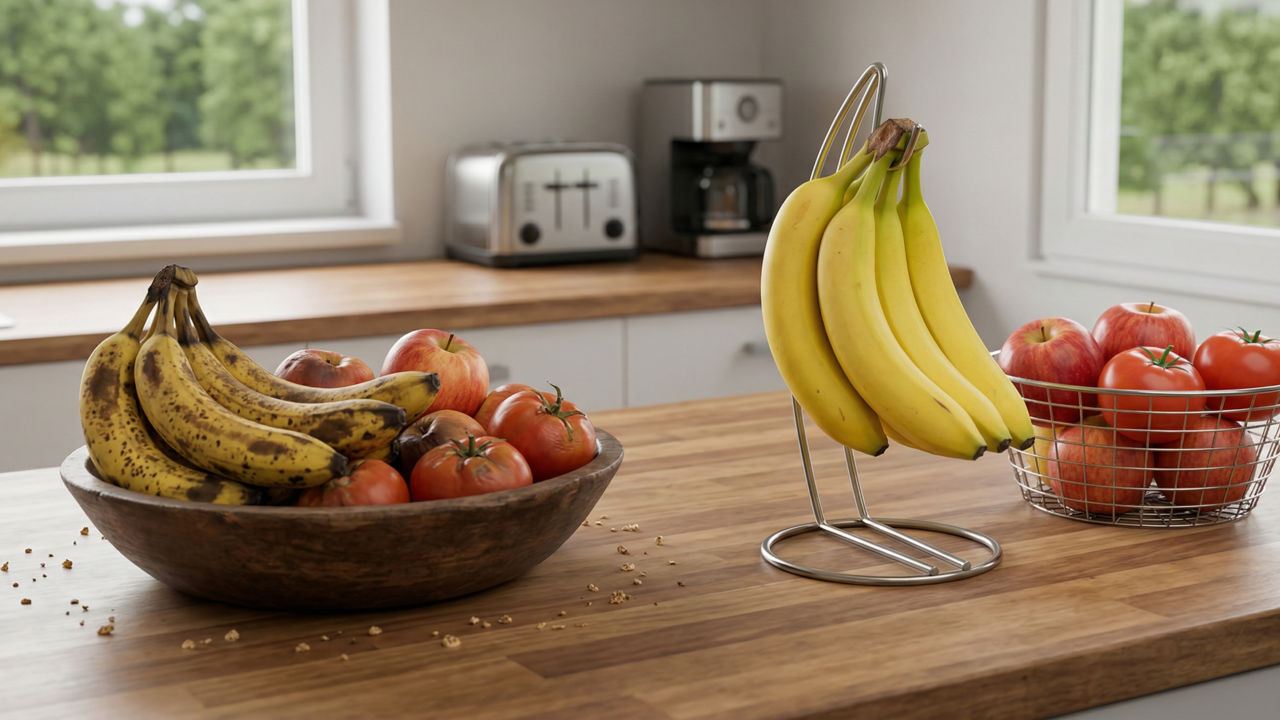 O 1 lugar na sua cozinha onde você nunca deve guardar bananas