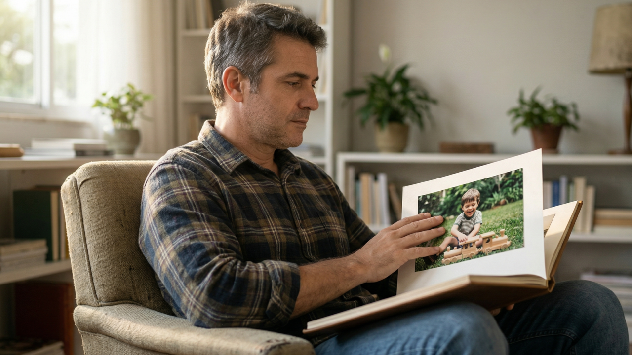 Talvez você não sinta saudade da infância, mas da versão de você que ainda não carregava tanta coisa por dentro