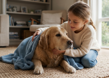 Pesquisas sugerem que crianças que vivem com animais podem se tornar mais sensíveis às necessidades dos outros