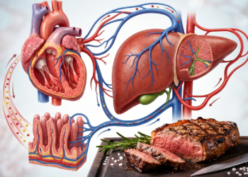 O que a carne de churrasco faz no fígado e na saúde cardiovascular
