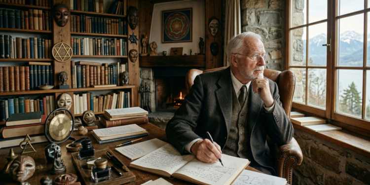 Reflexão de Carl Jung: “Quem olha para dentro desperta forças que o mundo não vê.”