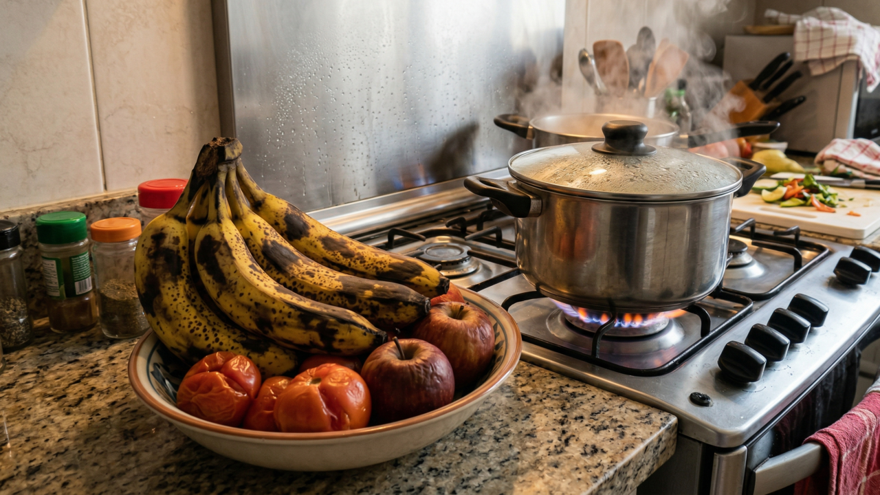 O 1 lugar na sua cozinha onde você nunca deve guardar bananas