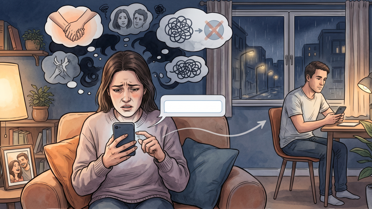 Algumas pessoas não demoram para responder mensagens porque são frias, demoram porque aprenderam que toda resposta podia virar cobrança, drama ou conflito