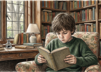 As crianças que cresceram lendo livros físicos antes da era digital não ganharam apenas vocabulário. Desenvolveram uma capacidade de foco profundo que leitores modernos têm dificuldade de manter