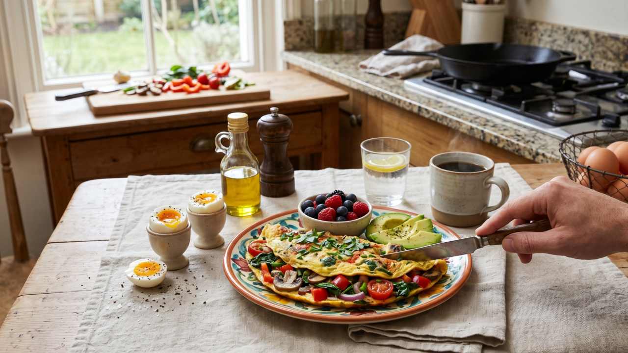 5 tipos de café da manhã com baixo índice glicêmico que podem ajudar no controle do peso após os 30 anos
